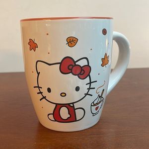 Hello kitty oversized ceramic mug , fall edition 25 oz